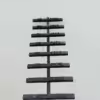 Dual Gauge Tie Strip Top Angle